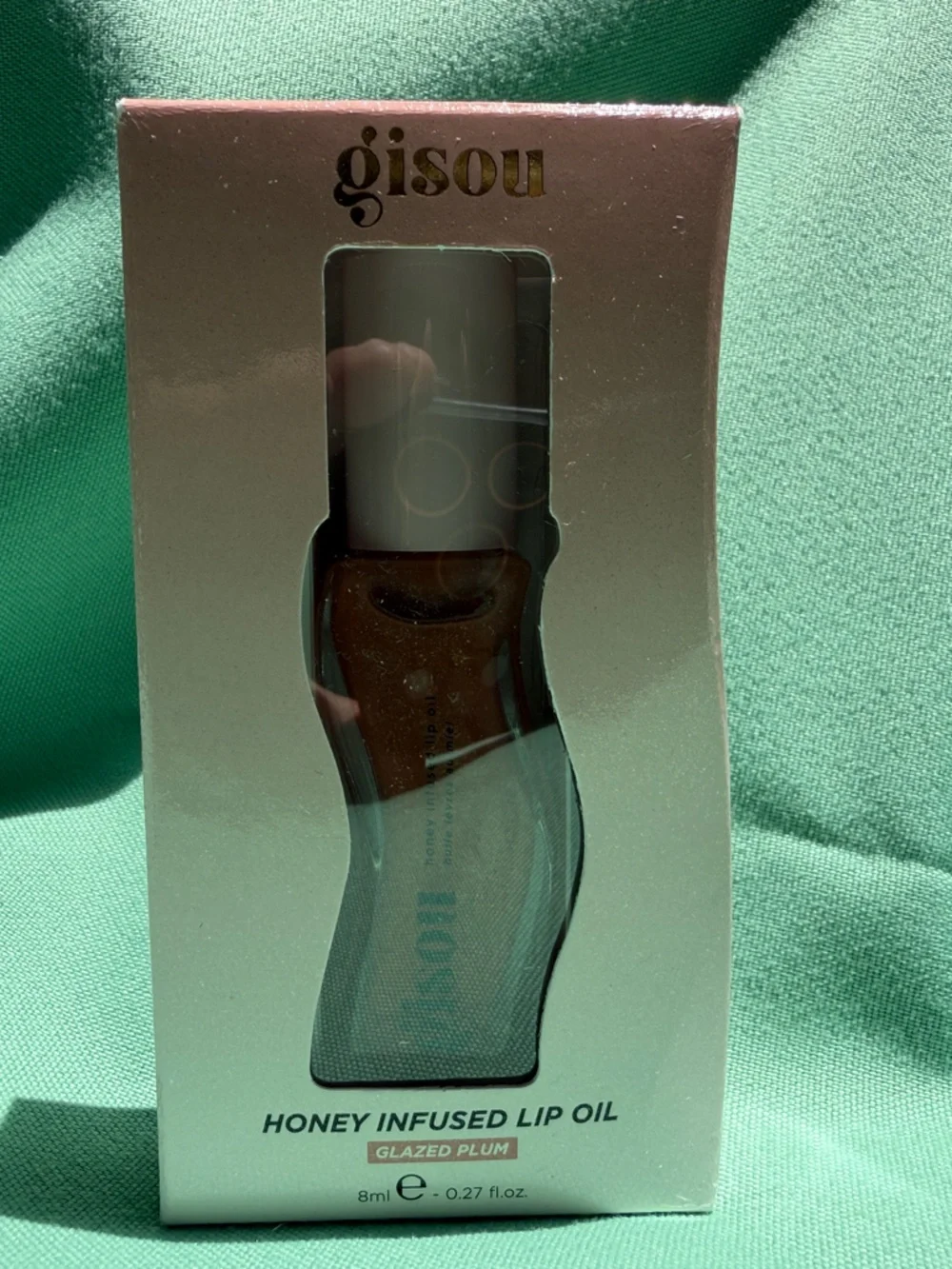 Gisou Honey Infused Lip Oil — Glazed Plum (Plum)